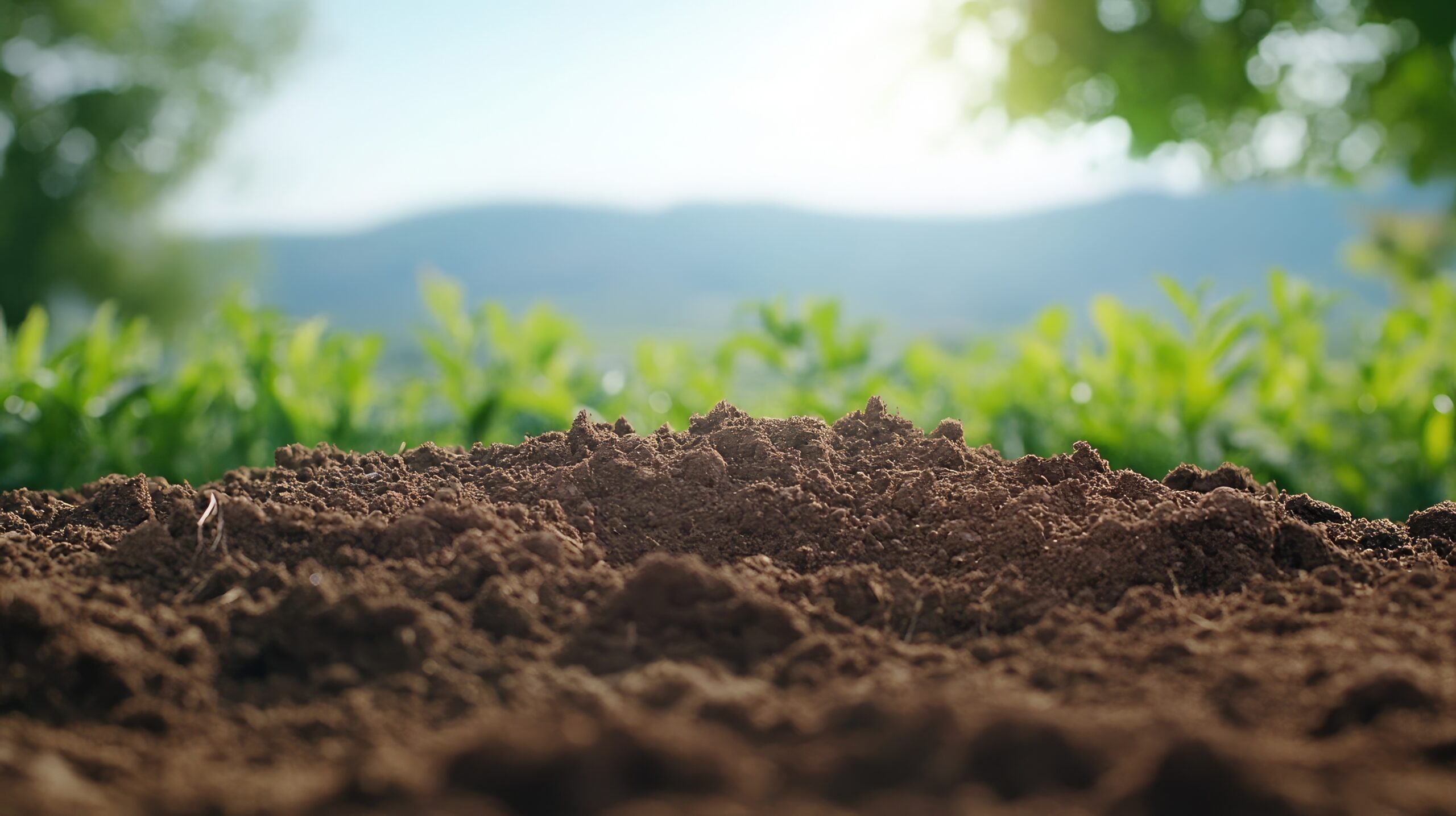 rich soil, ready for growth